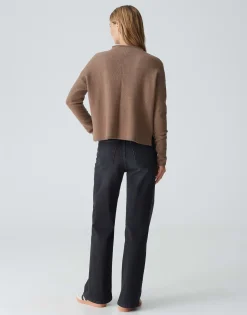 New Feinstrickpullover PIRANULA Boxy Fit aus Woll Mix Strick