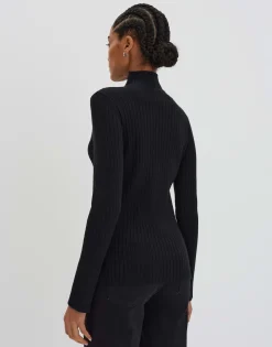 Clearance Feinstrickpullover TIPPI SOFT Slim aus weicher Rippe Strick
