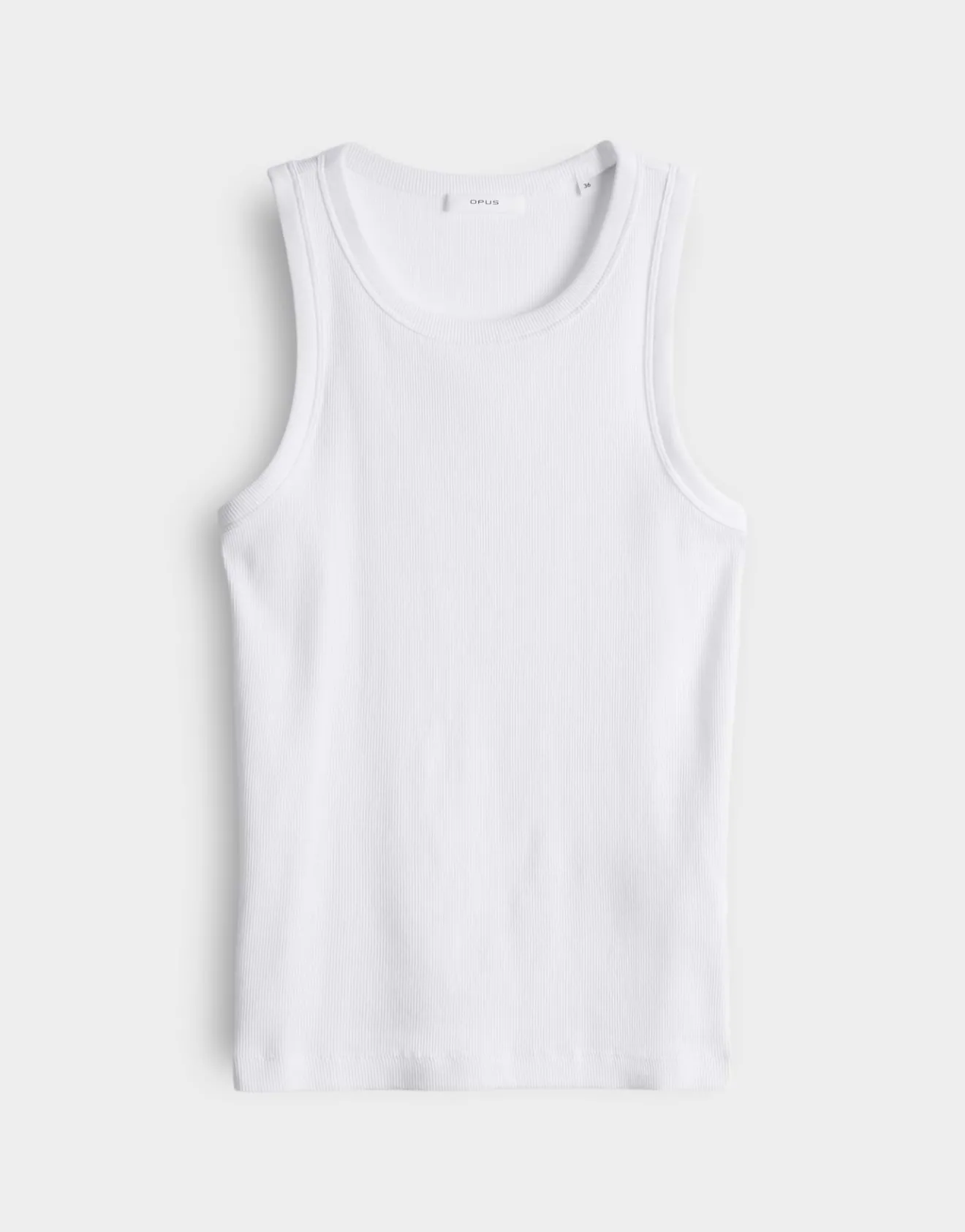 Cheap Geripptes Tanktop ILESSO Slim aus BCI Cotton Mix Basics|Shirts