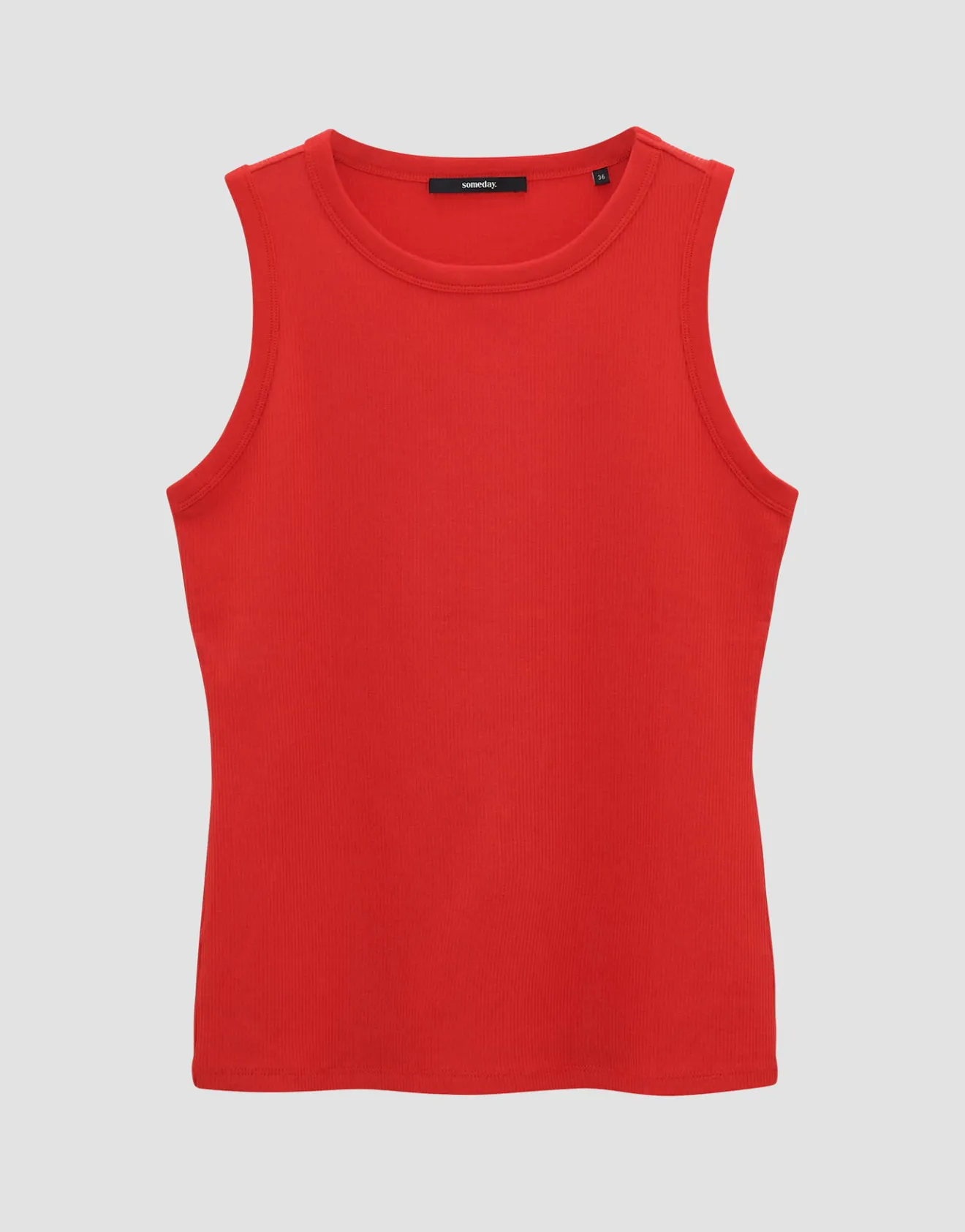 Cheap Geripptes Top KLEANNE Slim aus BCI Cotton Mix Basics