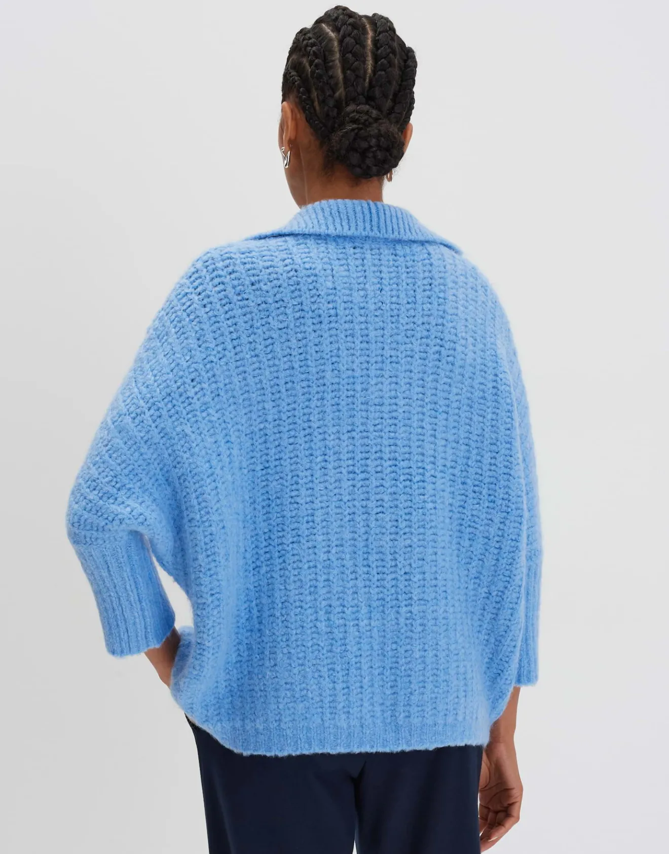 Discount Grober Strickpullover TUMALLY Loose mit Wolle Strick