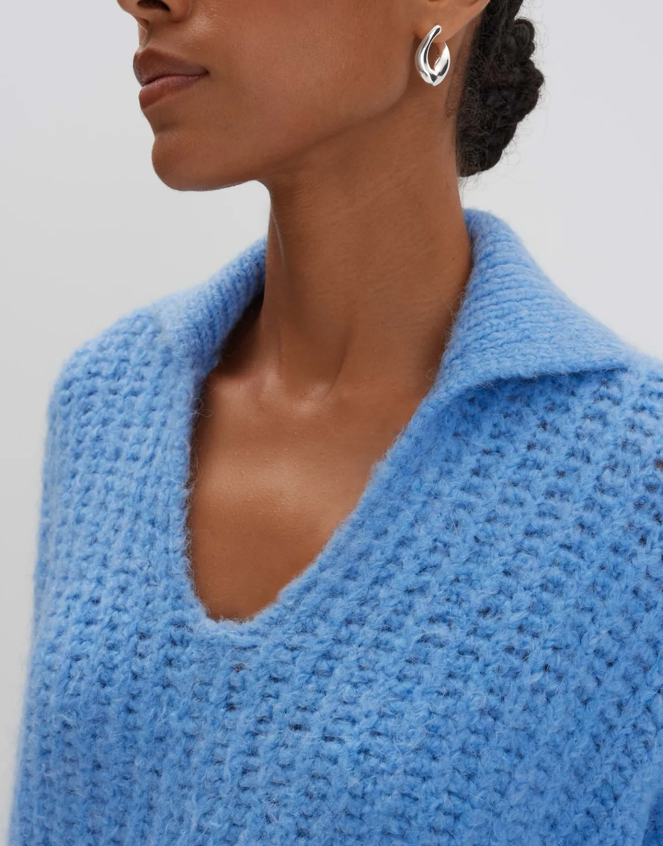 Discount Grober Strickpullover TUMALLY Loose mit Wolle Strick