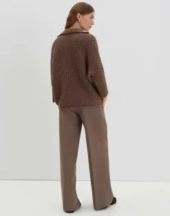 Discount Grober Strickpullover TUMALLY Loose mit Wolle Strick