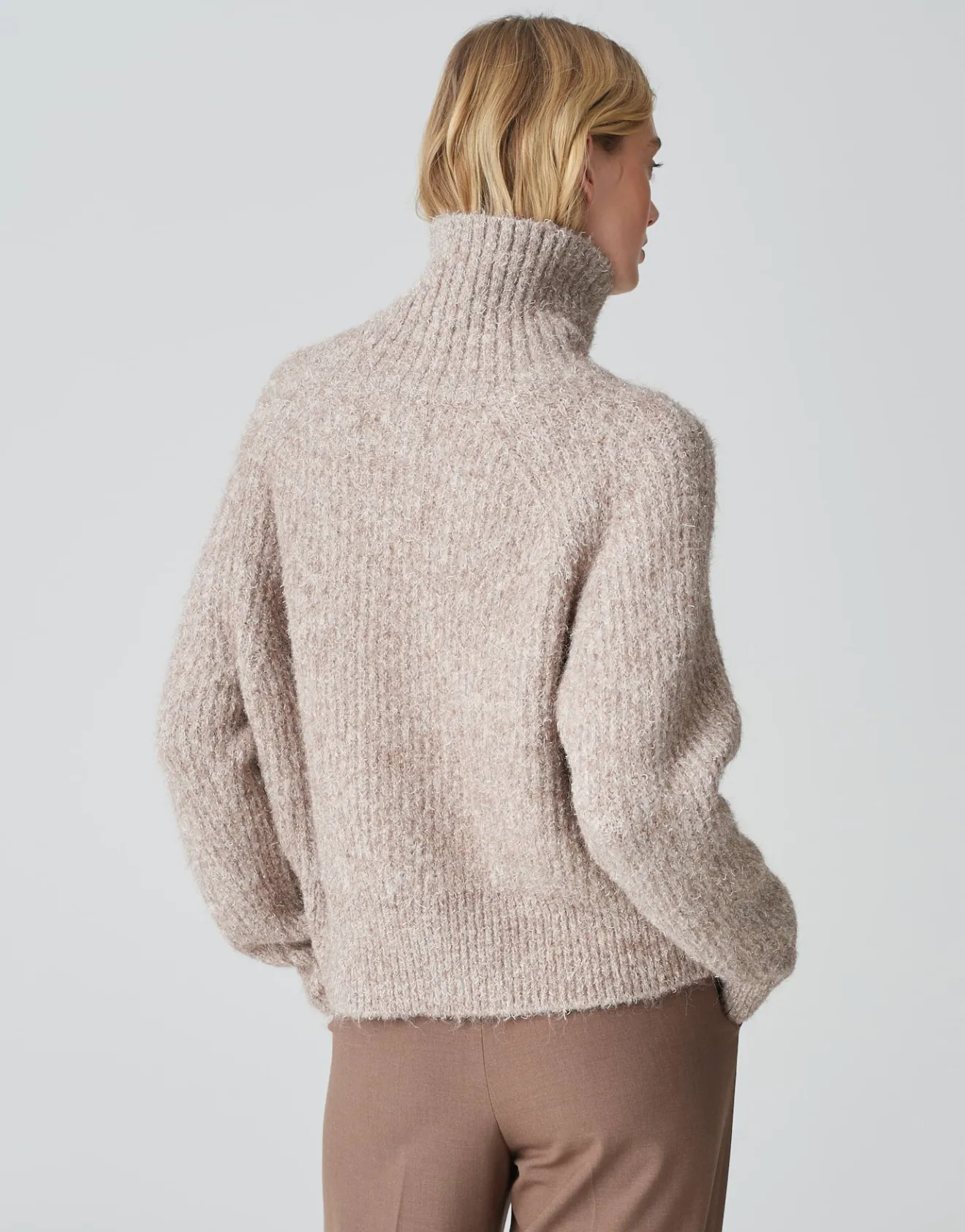 Store Grobstrickjacke DAZZI Oversize mit Wolle Strick