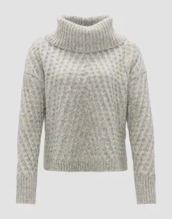 Outlet Grobstrickpullover PLINEA Regular mit Wolle Strick