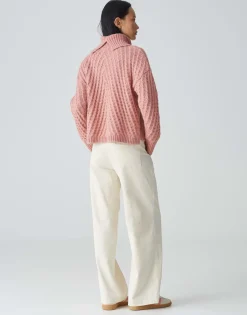 Sale Grobstrickpullover PLINEA Regular mit Wolle Strick