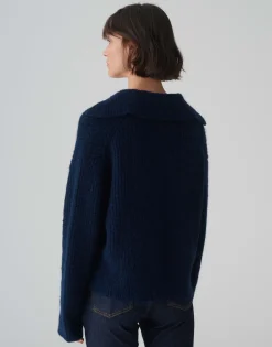 Outlet Grobstrickpullover POLONDA Regular mit Wolle Strick