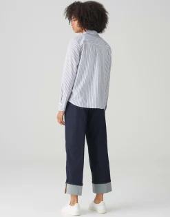 Sale Hemdbluse FANILE Regular aus TENCEL™ by Lenzing Mix Blusen