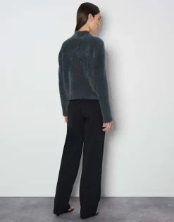 Cheap Jacke UMARLIE Loose in Fake Fur Optik Sweat