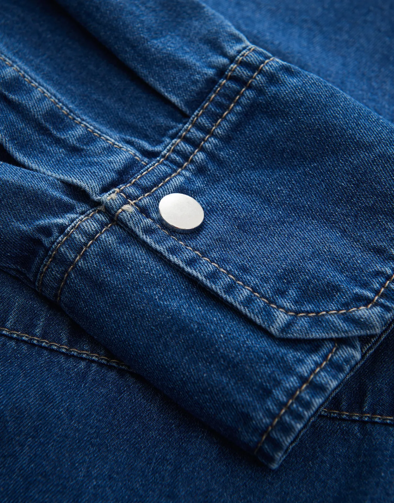 Clearance Jeansbluse ZAPIRA Loose aus nachhaltiger Baumwolle Blusen