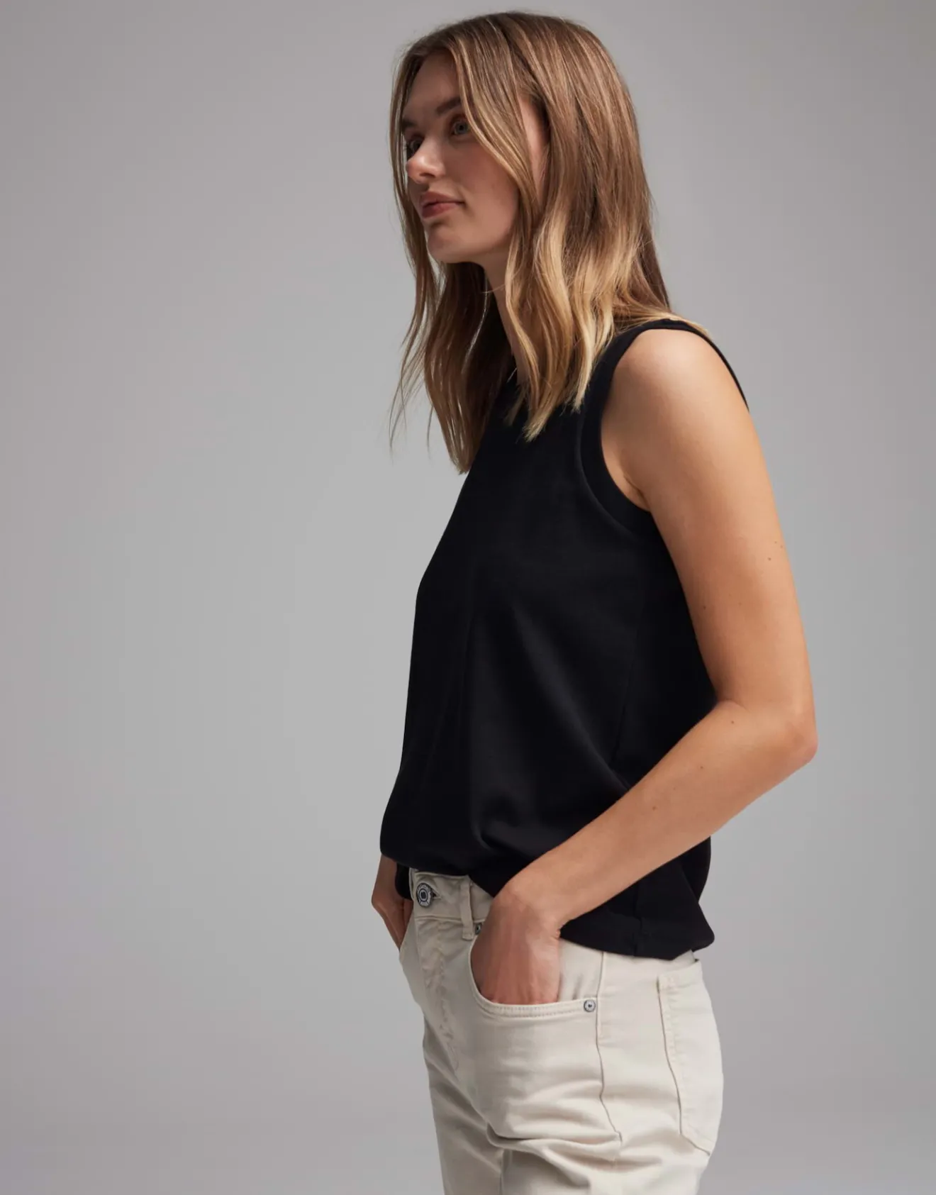Outlet Jersey Top ILAYDA Regular aus BCI Cotton Basics|Shirts