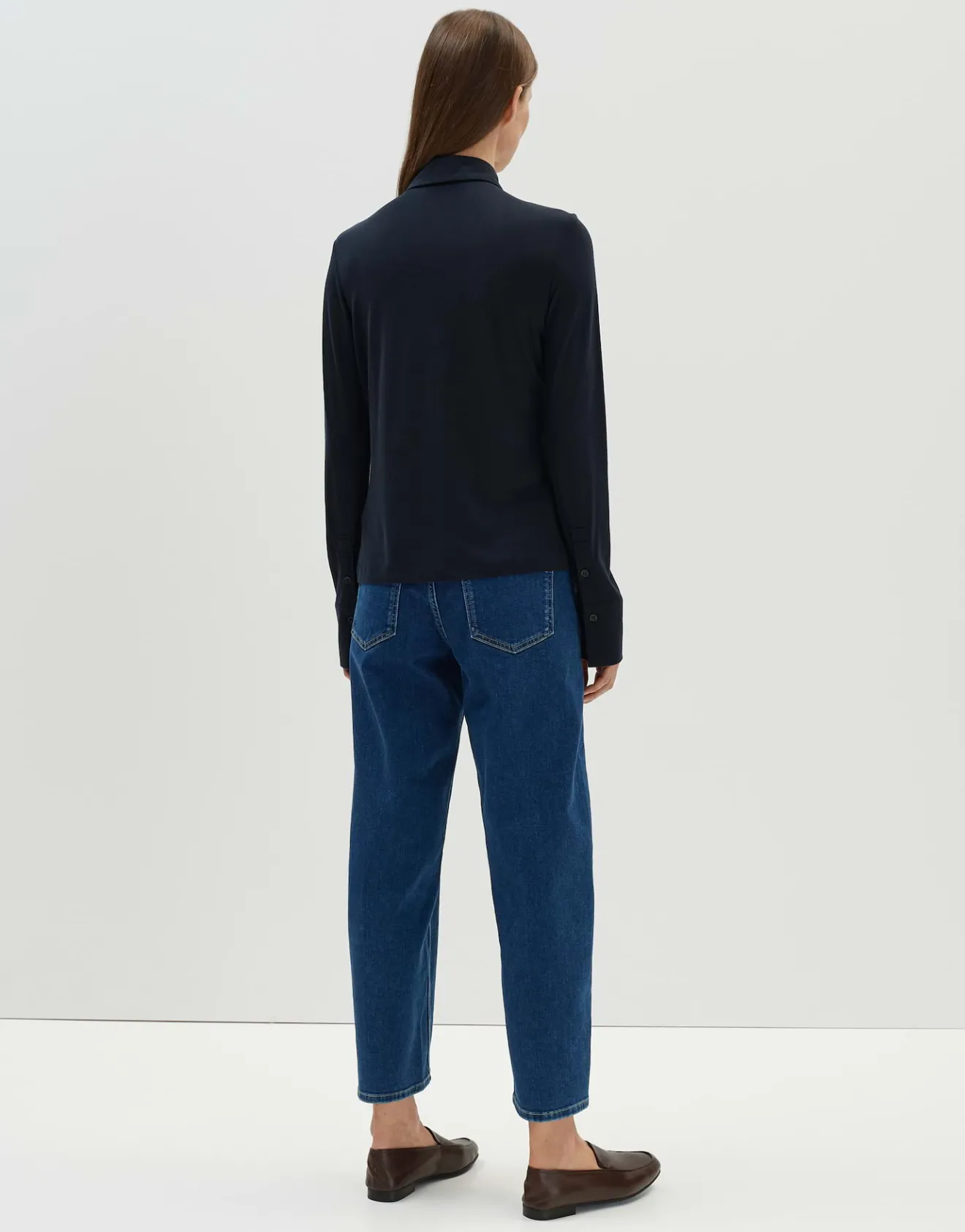 Cheap Jerseybluse ZOFTA Slim aus Tencel Blusen