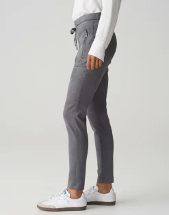 Cheap Jogpants ELVINA CARGO Slim in Veloursleder-Optik Hosen