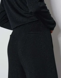 Cheap Jumpsuit CANDELIA Wide mit Glitzer-Effekt Hosen