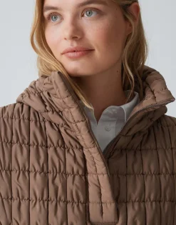 Store Kapuzencape ARAUTI BUBBLE aus softem Nylon Blazer & Westen|Accessoires