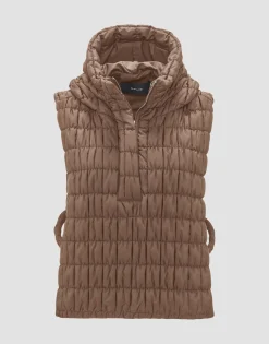 Store Kapuzencape ARAUTI BUBBLE aus softem Nylon Blazer & Westen|Accessoires