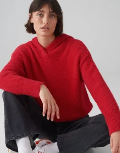 Sale Kapuzenpullover PUNTER Regular mit Wolle Strick