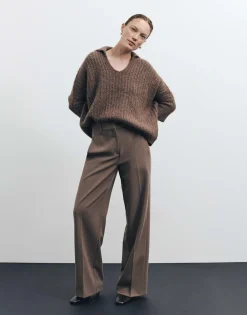 Cheap Klassische Anzughose CATSBY DETAIL mit weitem Bein Hosen