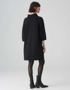Store Kleid WABYNA Regular aus elastischem Krepp-Jersey Kleider