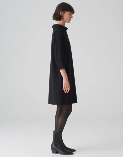 Store Kleid WABYNA Regular aus elastischem Krepp-Jersey Kleider