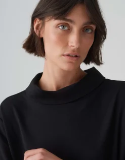 Store Kleid WABYNA Regular aus elastischem Krepp-Jersey Kleider