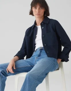 Fashion Kurzblazer JIPI Boxy Fit aus BCI Cotton Mix Blazer & Westen