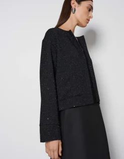 Hot Kurze Blazerjacke NERCI Loose mit Glitzer Effekt Blazer & Westen