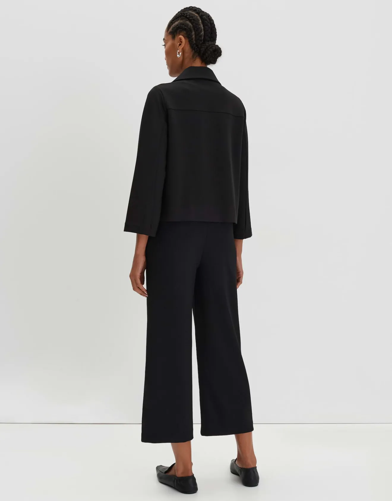 Hot Kurzer Blazer NANAMI DETAIl Loose aus Viskose Mix Blazer & Westen