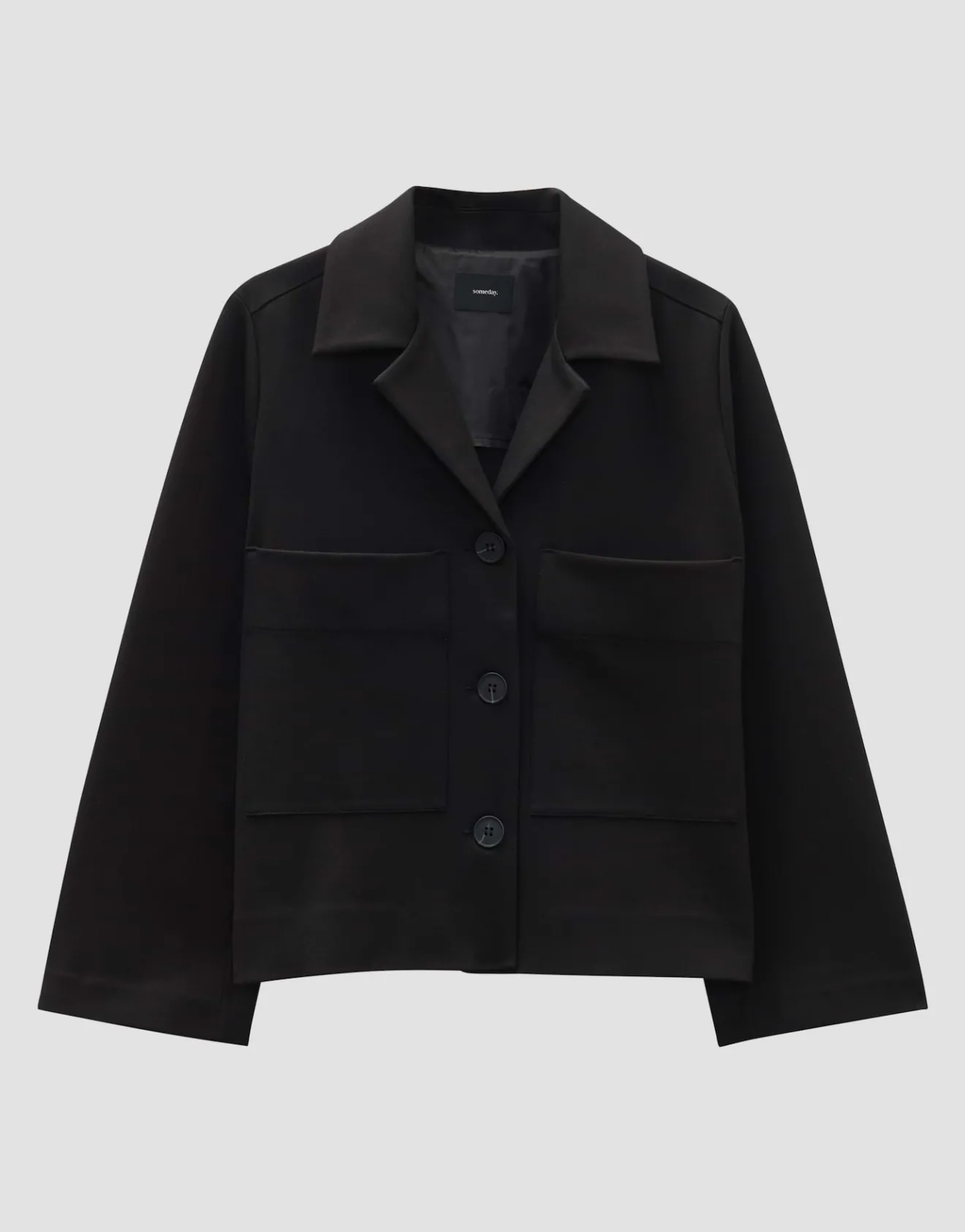 Hot Kurzer Blazer NANAMI DETAIl Loose aus Viskose Mix Blazer & Westen