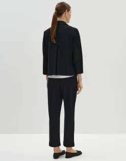 Flash Sale Kurzer Blazer NUSALIA Regular aus Twill Jersey Blazer & Westen