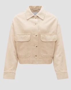 Shop Kurzjacke HENNJA Boxy Fit aus weichem Cord Jacken & Mäntel|Blazer & Westen