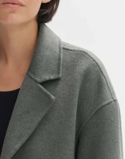 Shop Kurzmantel HATILDE Oversize aus weichem Woll Mix Jacken & Mäntel