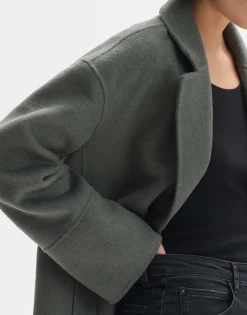 Shop Kurzmantel HATILDE Oversize aus weichem Woll Mix Jacken & Mäntel