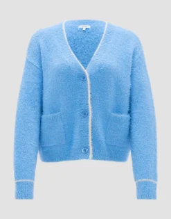 Outlet Kuscheliger Cardigan DIPINGA Loose mit Wolle Strick