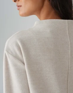 Hot Kuscheliger Sweater GOKLONA Regular aus Viskose Mix Sweat