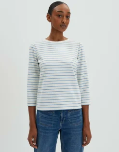 Store Langarmshirt KELIA Regular aus Baumwollmix Basics|Shirts