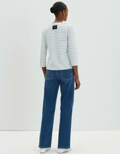 Store Langarmshirt KELIA Regular aus Baumwollmix Basics|Shirts