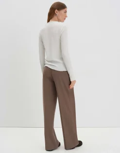 Shop Langarmshirt KELONI Slim aus Kreppstoff Shirts