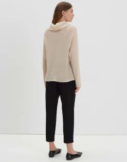 New Leichter Strickpullover TIJANA Loose mit Alpakawolle Strick