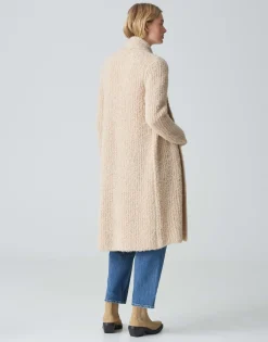 New Long Cardigan DULINA Loose aus weichem Bouclé Strick Strick