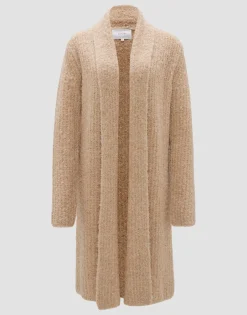 New Long Cardigan DULINA Loose aus weichem Bouclé Strick Strick