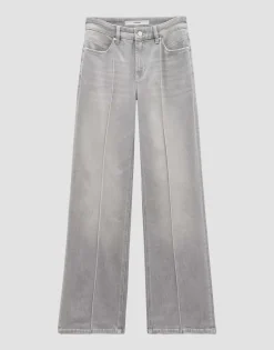 Sale Long Flared Denim CARIE LINE Mid Rise mit Biese Jeans
