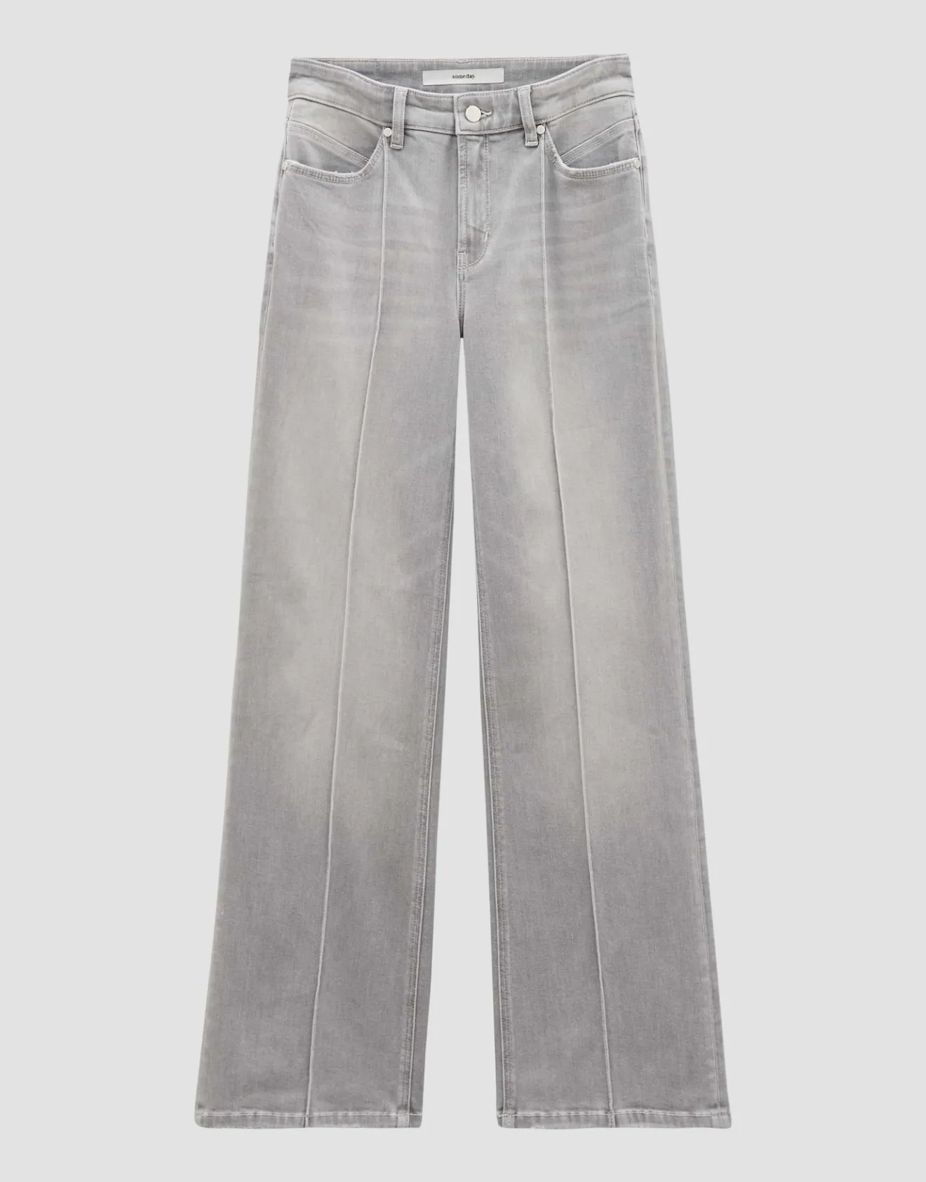 Sale Long Flared Denim CARIE LINE Mid Rise mit Biese Jeans
