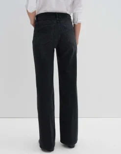 Hot Long Flared Jeans CARIE FRENCH aus stretchigem BCI Cotton Mix Hosen|Jeans