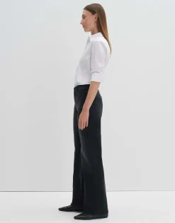 Hot Long Flared Jeans CARIE FRENCH aus stretchigem BCI Cotton Mix Hosen|Jeans
