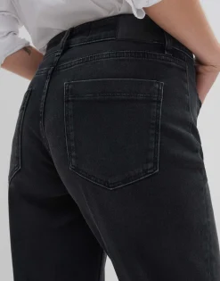 Hot Long Flared Jeans CARIE FRENCH aus stretchigem BCI Cotton Mix Hosen|Jeans