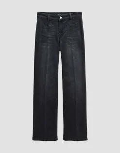 Hot Long Flared Jeans CARIE FRENCH aus stretchigem BCI Cotton Mix Hosen|Jeans