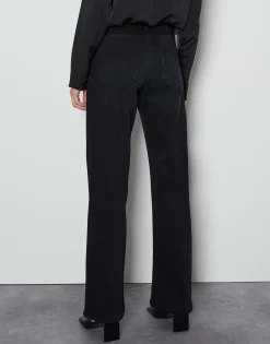 Cheap Long Flared Jeans CARIE LINE Mid Rise mit Biese Jeans