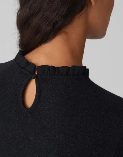 Online Longsleeve SANBA Slim aus schimmerndem Jersey Shirts
