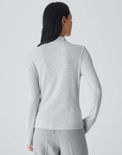 Best Sale Longsleeve SASEMIN Slim aus weichem Feinstrick Basics|Shirts